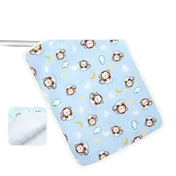 Baby Diaper Washable Pad Blue