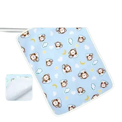 Baby Diaper Washable Pad Blue