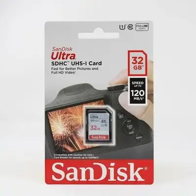 SanDisk Ultra Plus 32GB SDXC UHS-I Memory Card