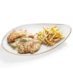 Chicken Steak with Mushroom