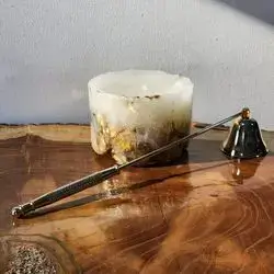 Scented Rose Candles With Candle Snuffer
