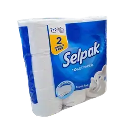 Cleanse Selpak Toilet 9 Rolls