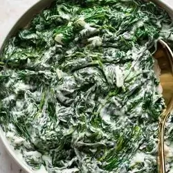 Cream Parmesan Spinach
