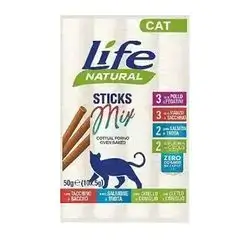 Life Natural Cat Stick Treats – Mixed Flavors (10x)