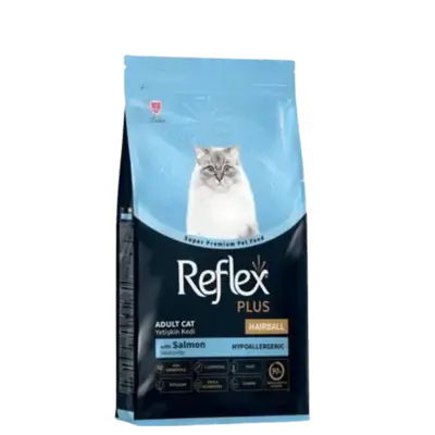 Reflex Plus Adult Anti Hairball (Salmon) 1.5Kg