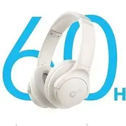 Soundcore Q11i Wireless Over-Ear Bluetooth Headphones by Anker, Deep Bass, 60H Playtime, Hi-Res Audio, Detachable Ear Cushions, Multipoint Connection