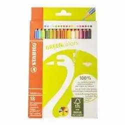 STABILO 18 GREENCOLORS