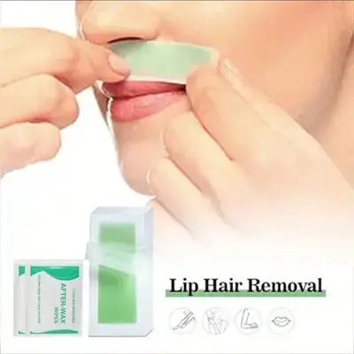WAXKISS Includes 20 Green Wax Strips And 2 Post-Wax Wipes