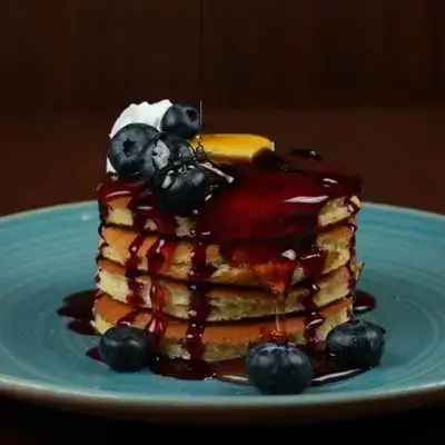 Double Blueberry Pancake