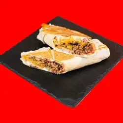 Sausage Sandwich Lebanese Bread