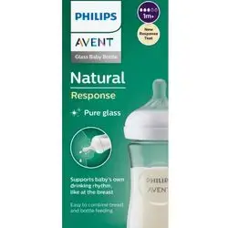 Avent natural respone pure glass 240 ml