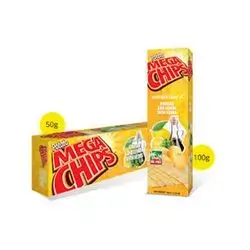 Mega Chips Vinegar & Lemon & Herbs Potato Chips, 100g