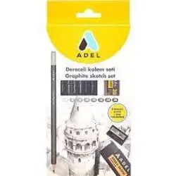 Adel Graphite Sketch 8 pcs set