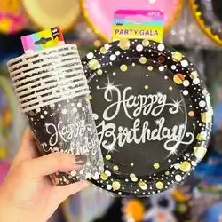 disposable paper plate & cup