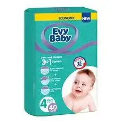 Evy Baby 4 _40 Diapers