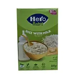 هيرو بيبي - سيريلاك الرز مع الحليب 6+ اشهر//Hero Baby - Cerelac Rice with Milk 6+ Months
