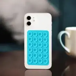 1pc Mobile Phone Silicone Suction Cups.