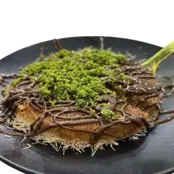 Nutella and Pistachio Kunafa