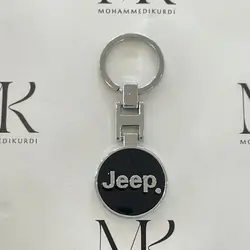 Metal Keychain – Jeep Logo ميدالية مفاتيح معدنية