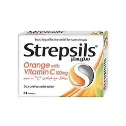 Strepsils Orange With Vitamin C
