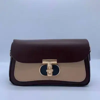 Two-Tone Crossbody Bag