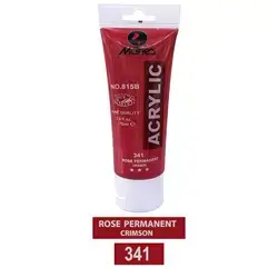 Acrylic Maries (ROSE PARMANENT CRIMSON) (341) 75ml