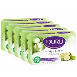 Duru skin care refreshing soap with cucumber extract 65g x 6