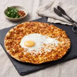 Egg Lahmacun - Medium