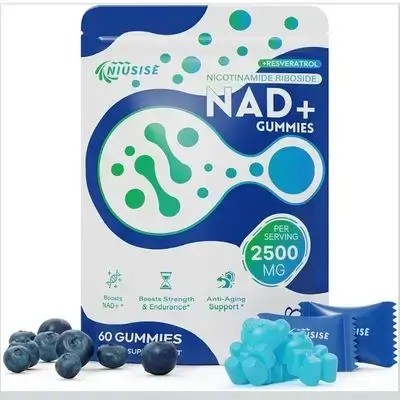 NAD Gummies Sugar Free, NAD+ for Anti-Aging,60 Gummies