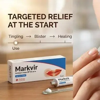 Markvir Aciclovir Cream BP 5% w/w – 2 g