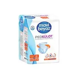 Mavi Beyaz Pad Panty Adult Diaper, Size M, 9 Pieces