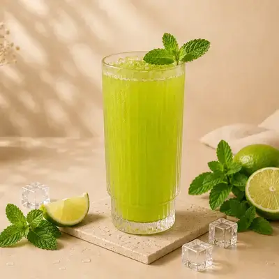 Lemon mint fresh juice