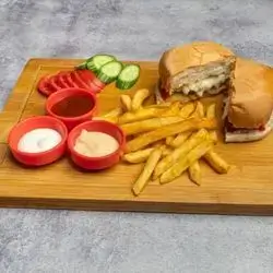 Beef Burger With Cheese