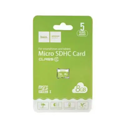 HOCO Memory Card microSD TF High Speed Class 10 – 8GB