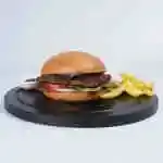 Burger With Local Meat
