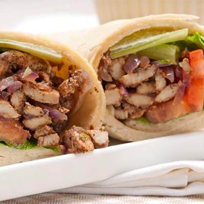 Meat Roll  on charcoal
