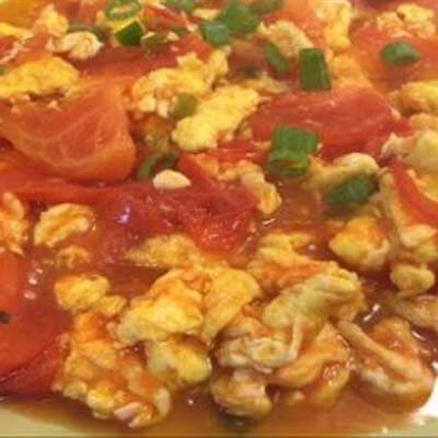Fried Tomato Egg