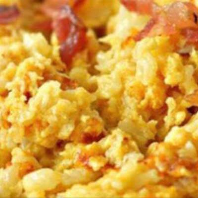 Cauliflower With Scrambled Egg