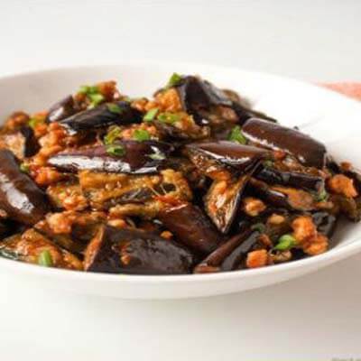 Fragrant Garlic  With Eggplants