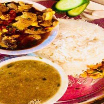 Nepali Mutton Rice Set
