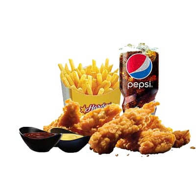 Mighty Chicken Tenders Meal 5 Pieces