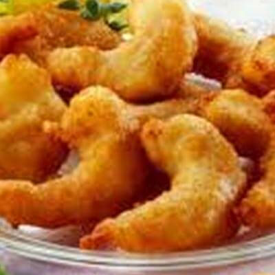 Golden Fried Prawns