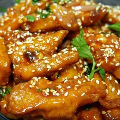 Honey Chilly Potato