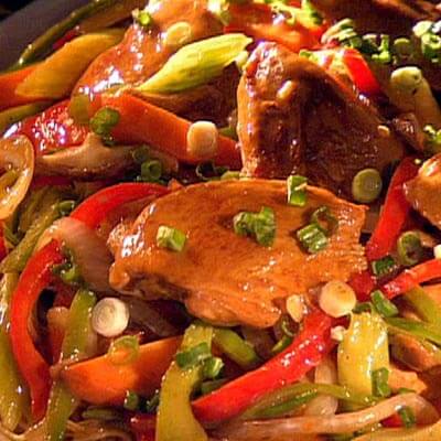 Chicken Hong Kong Noodle