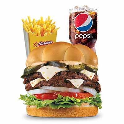 Jalapeno Double Burger Meal