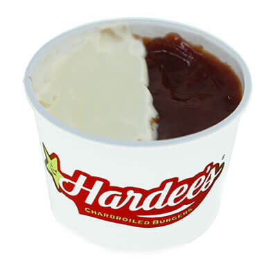 Ketchup and Mayonnaise Mix Cup