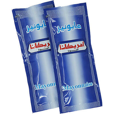 Mayonnaise Sachet