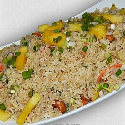 Pineapple Fried Rice Khao Phad Sad Pardo