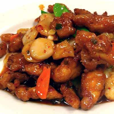 Chicken Hot Bean Sauce