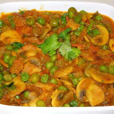 Mutter Mushroom Masala